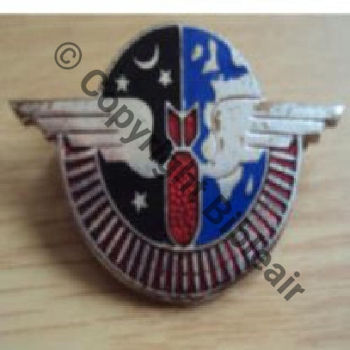 A1551NH & 1349.EMGFA  1950- BA.124 BE.706 CAZAUX  A.AUGIS ST.BARTH LYON 3Lignes Bol allonge Dos lisse irreg ARGENTE Src.challenger123 29Eur11.14 